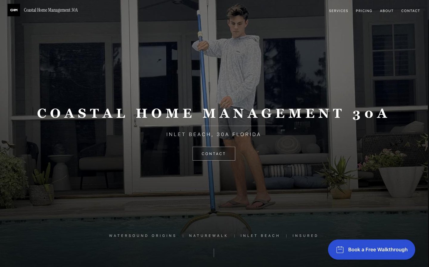 Coastal Home Management website
