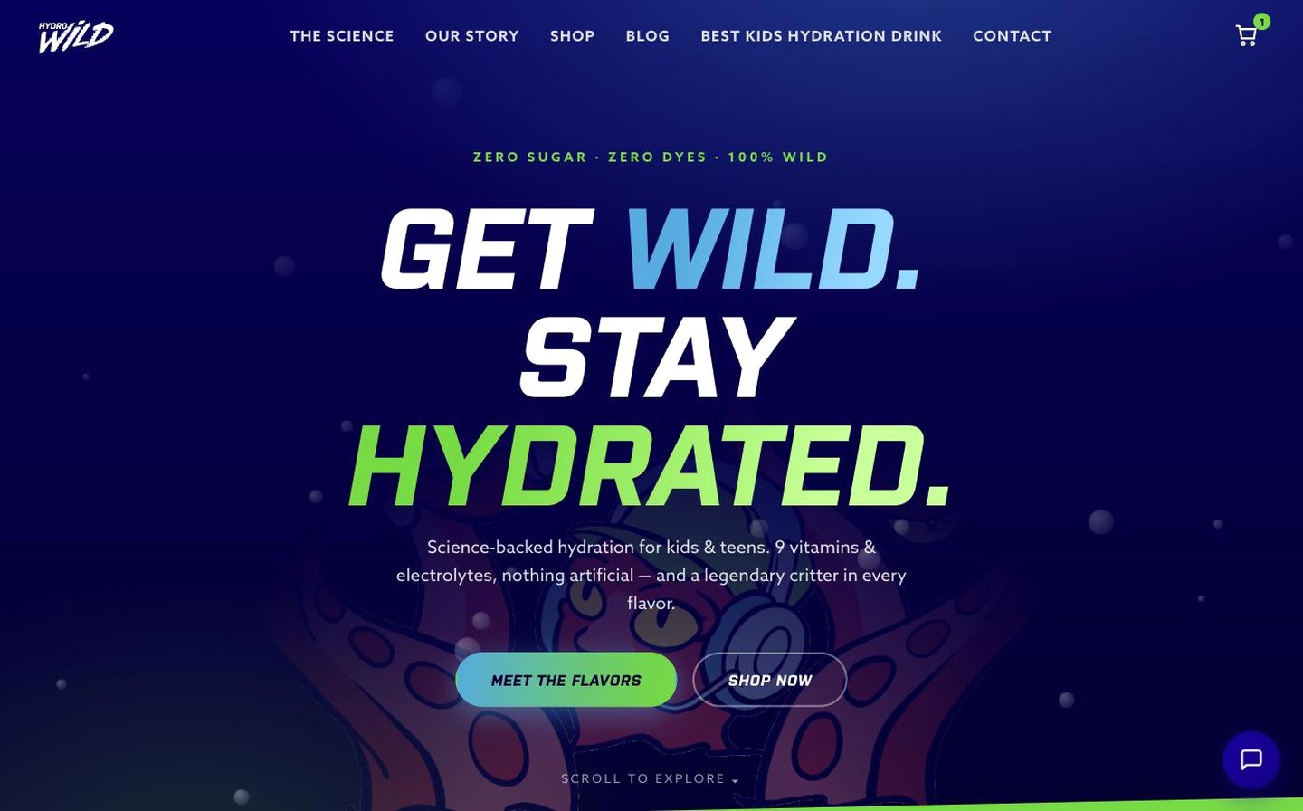 HydroWild website